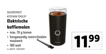 Lidl Elektrische koffiemolen aanbieding