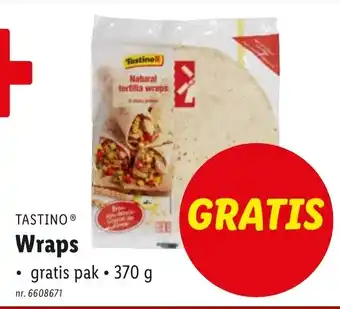 Lidl Wraps 370g aanbieding