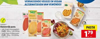 Lidl Glutenvrije pasta aanbieding