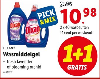 Lidl Wasmiddelgel aanbieding