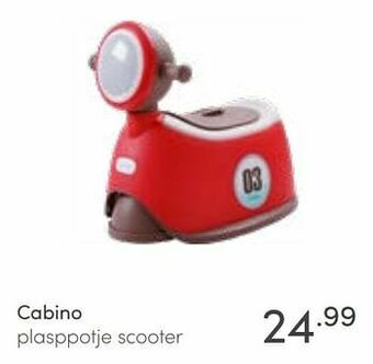 Baby & Tiener Cabino plasppotje scooter aanbieding