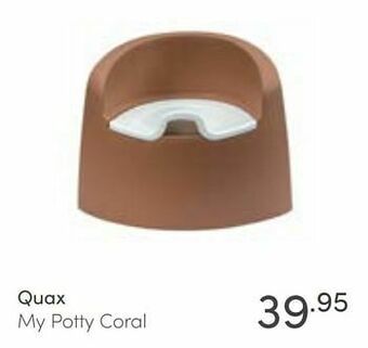 Baby & Tiener Quax my potty coral aanbieding