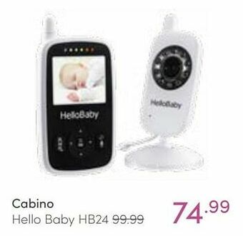 Baby & Tiener Cabino hello baby hb24 aanbieding