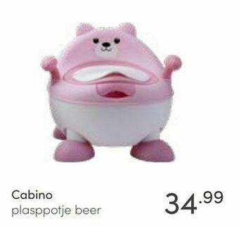 Baby & Tiener Cabino plasppotje beer aanbieding