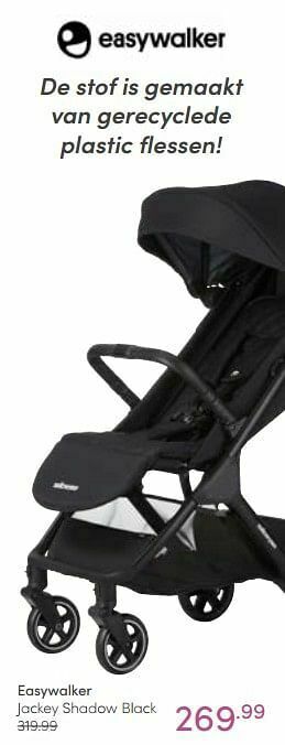 Baby & Tiener Easywalker jackey shadow black aanbieding