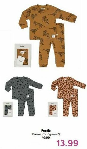 Baby & Tiener Feetje premium pyjama’s aanbieding