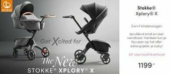 Baby & Tiener Stokke xplory x 2-in-1 kinderwagen aanbieding