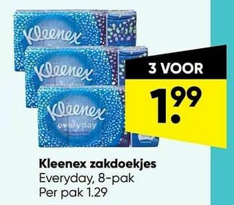 Kleenex zakdoekjes