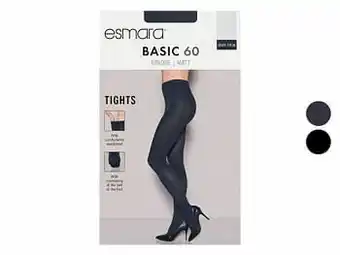 Lidl ESMARA® Panty met gekussende onderkant aanbieding