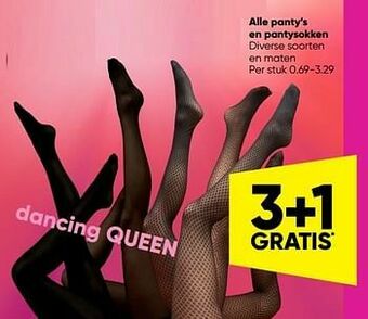 Big Bazar Alle panty’s en pantysokken aanbieding