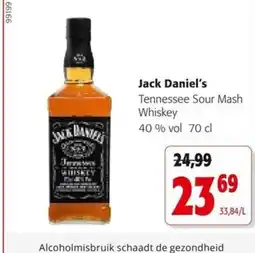 Colruyt Jack Daniel's aanbieding