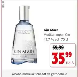 Colruyt Gin Mare aanbieding