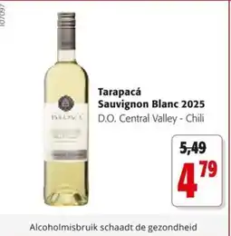 Colruyt Tarapacá Sauvignon Blanc 2025 aanbieding