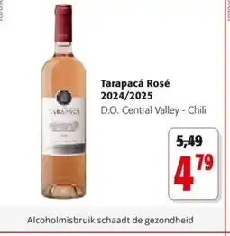 Colruyt Tarapacá Rosé 2024/2025 aanbieding