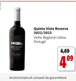 Colruyt Quinta vista reserva 2022/2023 aanbieding