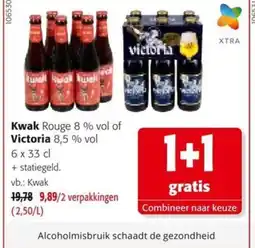 Colruyt Kwak Rouge, victoria aanbieding