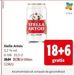 Colruyt Stella Artois aanbieding