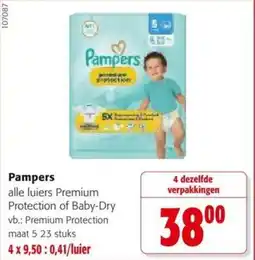 Colruyt Pampers aanbieding