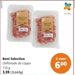 Colruyt Boni Selection chiffonade de coppa aanbieding