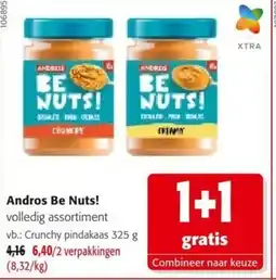 Colruyt Andros Be Nuts! aanbieding