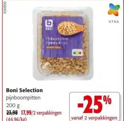 Colruyt Boni Selection pijnboompitten aanbieding