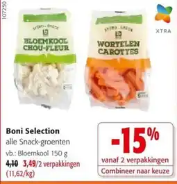 Colruyt Boni Selection alle Snack-groenten aanbieding