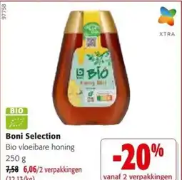 Colruyt Boni Selection Bio vloeibare honing aanbieding