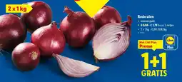 Lidl Rode uien aanbieding