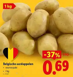 Lidl Belgische aardappelen aanbieding