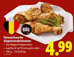 Lidl Gemarineerde kippenonderbouten aanbieding