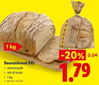 Lidl Boerenbrood XXL aanbieding