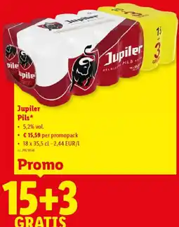 Lidl Jupiler Pils 5,2% vol aanbieding