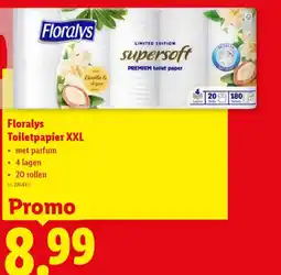 Lidl Floralys Toiletpapier XXL aanbieding