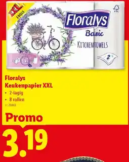 Lidl Floralys Keukenpapier XXL aanbieding