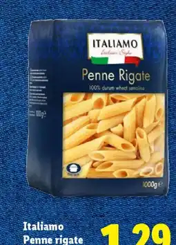 Lidl Italiamo Penne rigate aanbieding