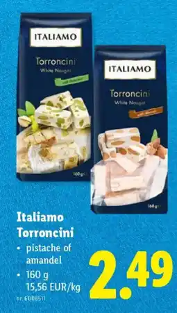 Lidl Italiamo Torroncini aanbieding