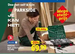 Lidl Parkside Steek- en dopsleutelset, 216-delig aanbieding