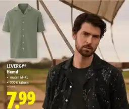Lidl Livergy hemd aanbieding