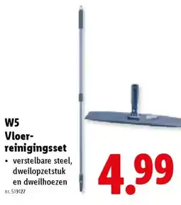 Lidl W5 Vloerreinigingsset aanbieding