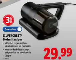 Lidl Silvercrest stofmijtzuiger aanbieding