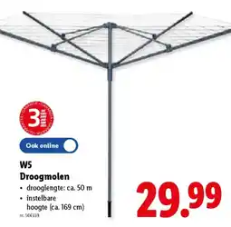 Lidl W5 Droogmolen aanbieding