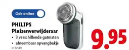 Lidl Philips Pluizenverwijderaar aanbieding