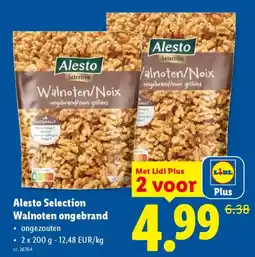 Lidl Alesto Selection Walnoten ongebrand aanbieding