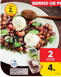 Carrefour Market Pitloze druiven Carrefour aanbieding