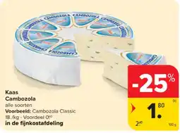 Carrefour Market Cambozola kaas aanbieding