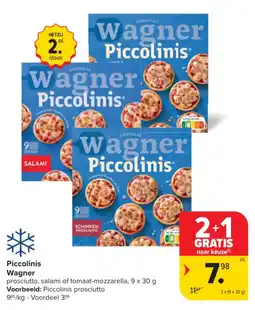 Carrefour Market Wagner Piccolinis aanbieding