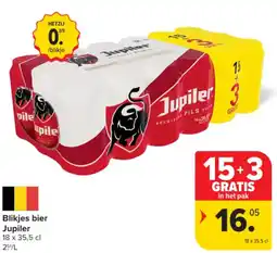Carrefour Market Jupiler Blikjes bier aanbieding