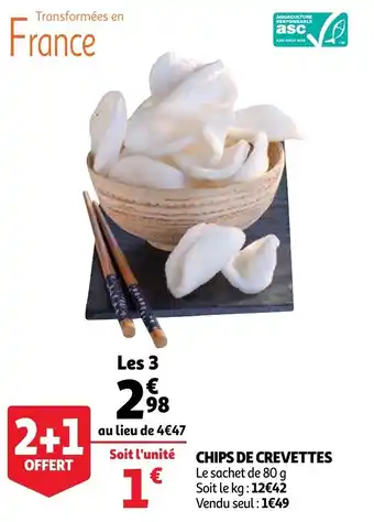 Chips de Crevettes 80g