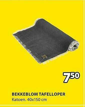 Jysk Bekkeblom Tafelloper aanbieding