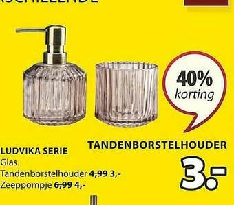Ludvika Serie, Tandenborstelhouder